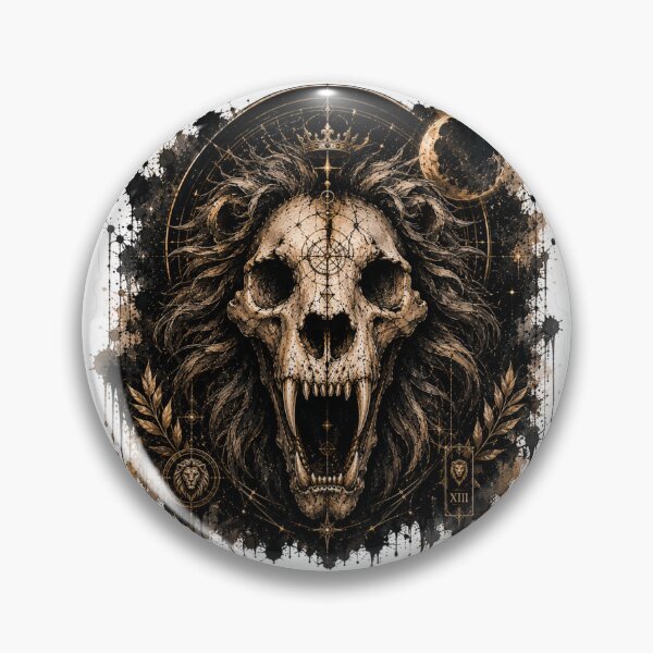 Item preview, Cosmic Lion Skull Celestial Night designed and sold by PatternFly.