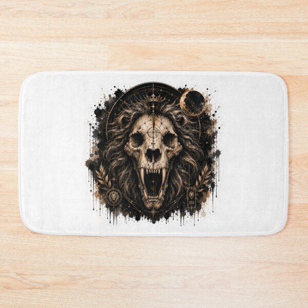 Item preview, Cosmic Lion Skull Celestial Night designed and sold by PatternFly.
