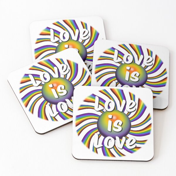 Item preview, Love is Love Rainbow Dark Star designed and sold by Wayne Young Arts.