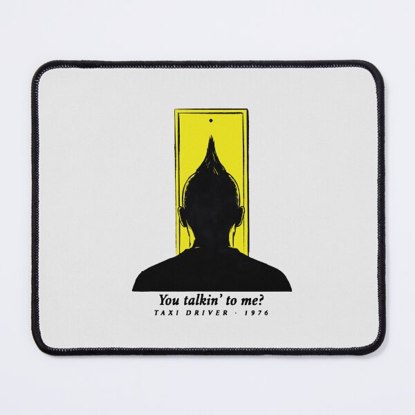 Item preview, Taxi Driver You Talkin To Me - Silhouette Film Poster designed and sold by Enea Kelo.