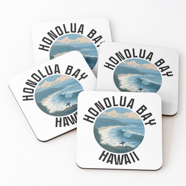 Item preview, Honolua Bay – Hawaii (with Black Lettering) designed and sold by VelvetRoom.