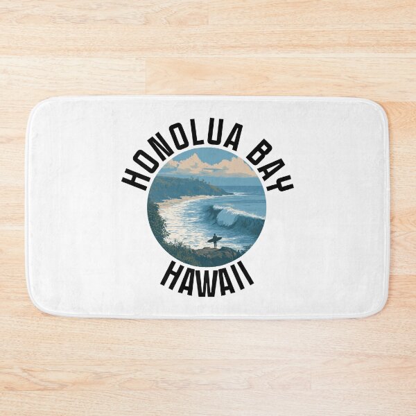 Item preview, Honolua Bay – Hawaii (with Black Lettering) designed and sold by VelvetRoom.