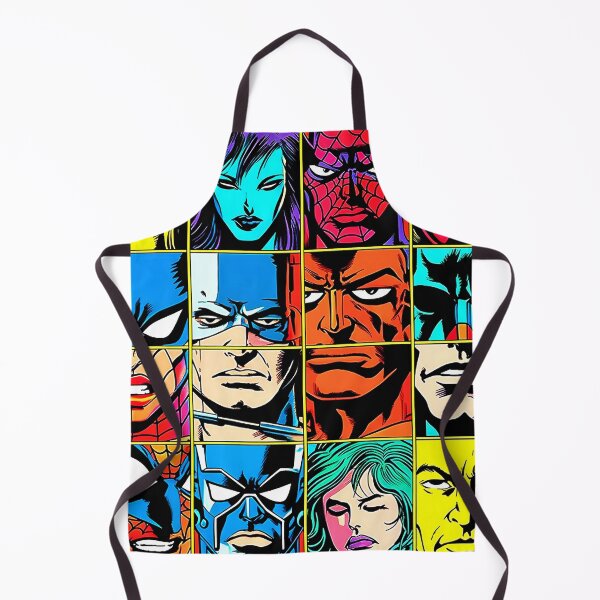 Item preview, Collection Of Super Heroes Comic Book Pop Art designed and sold by DEC02.