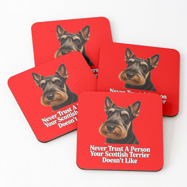 Item preview, Never Trust A Person Your Scottish Terrier Doesn't Like designed and sold by fantasticdesign.