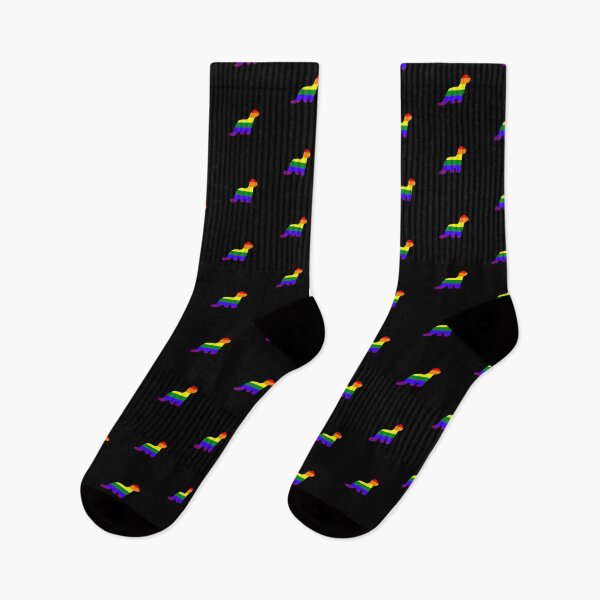 Item preview, rainbow pride Dino nuggie apatasaur  designed and sold by Meowmeow996.