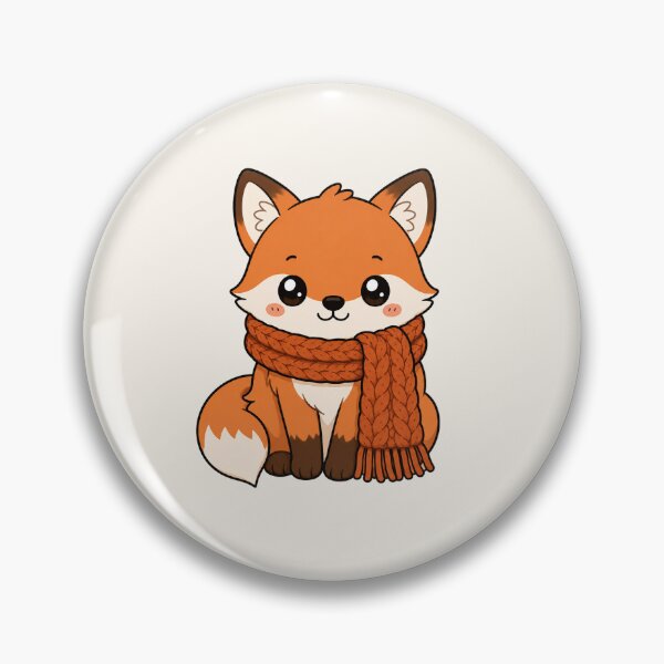 Item preview, Cute Fox Cozy Scarf Winter Autumn Vibe designed and sold by Seculinator.