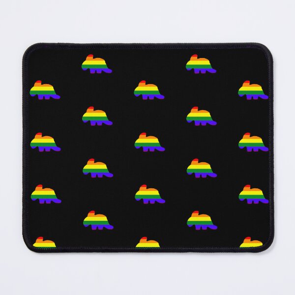 Item preview, rainbow pride Dino nuggie triceratops designed and sold by Meowmeow996.