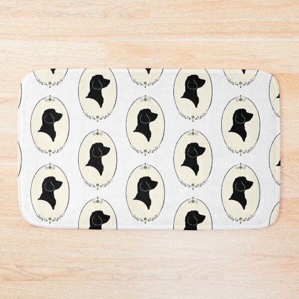 Item preview, Golden Doodle Silhouette Portrait in Ornate Oval Frame designed and sold by Klearlykinley.