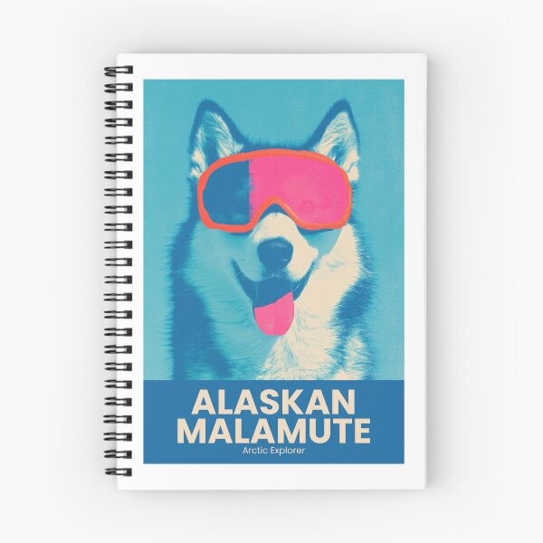 Item preview, Alaskan Malamute Arctic Explorer, Wild Spirit Wall Art designed and sold by MarkedArtPrints.