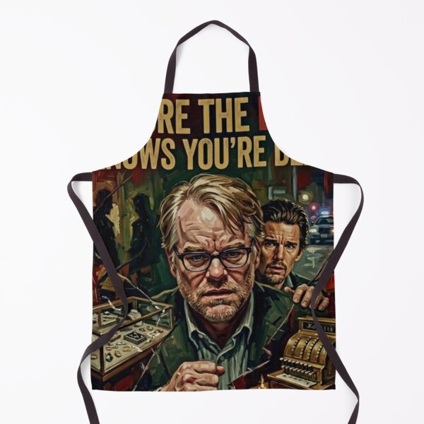 Item preview, Before The Devil Knows You’re Dead - Retro Crime Noir Oil Painting Movie Poster Art Print designed and sold by Art's Diner.