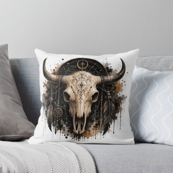 Item preview, Cosmic Cow Skull Celestial Night designed and sold by PatternFly.