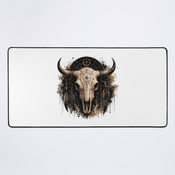 Item preview, Cosmic Cow Skull Celestial Night designed and sold by PatternFly.