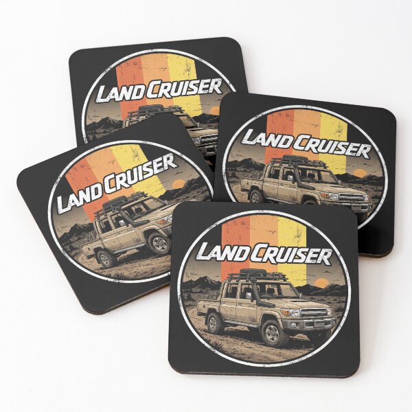 Item preview, Camioneta Land Cruiser Serie 70 estilo clásico de 4 puertas, color beige designed and sold by Off-Road-Zone.