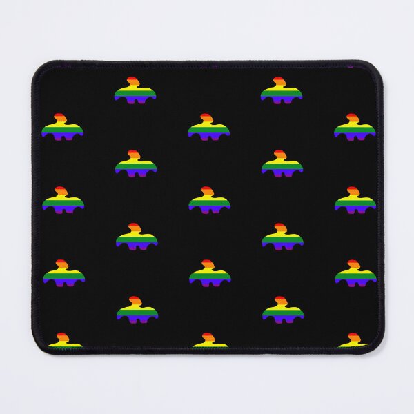 Item preview,   rainbow pride Dino nuggie pterodactyl  designed and sold by Meowmeow996.