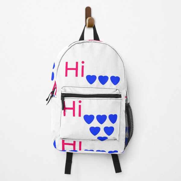 Item preview, Cute Hi with blue heart designed and sold by AWADHESH CHAURASIA.