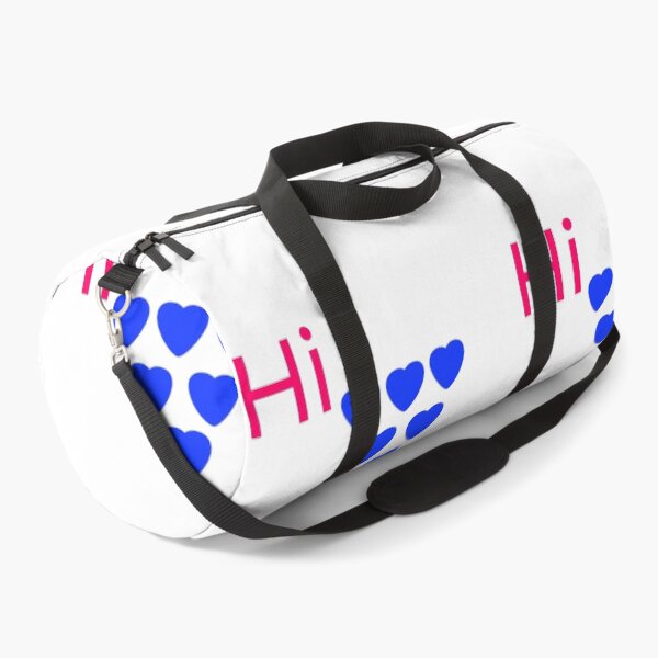Item preview, Cute Hi with blue heart designed and sold by AWADHESH CHAURASIA.