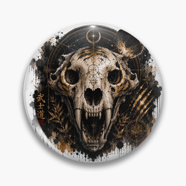 Item preview, Cosmic tiger Skull Celestial Night designed and sold by PatternFly.