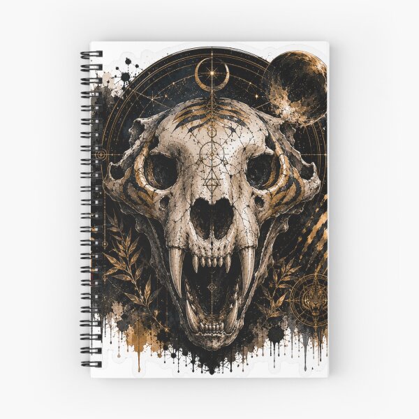 Item preview, Cosmic tiger Skull Celestial Night designed and sold by PatternFly.