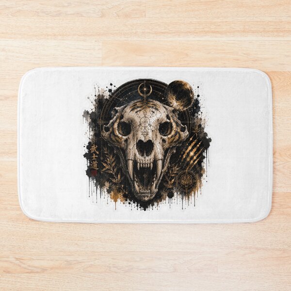 Item preview, Cosmic tiger Skull Celestial Night designed and sold by PatternFly.