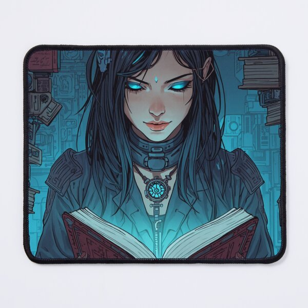 Item preview, cyber woman portrait designed and sold by Ricewantstea.