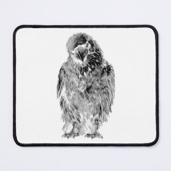 Item preview, Washed out Crow Monochrome Art | Worn Wild  designed and sold by Inkversed.