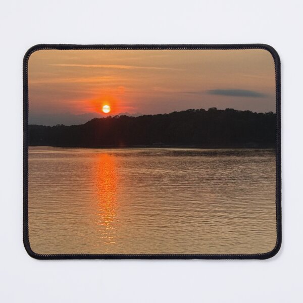 Item preview, Lake Hartwell Sunset Reflection | Georgia Nature Photography designed and sold by Worth the Stay Prints.