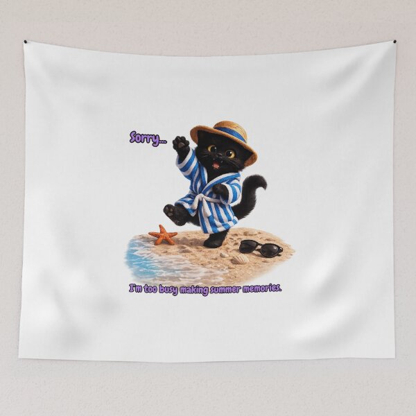 Item preview, Sorry I'm Too Busy Making Summer Memories designed and sold by lumar23.