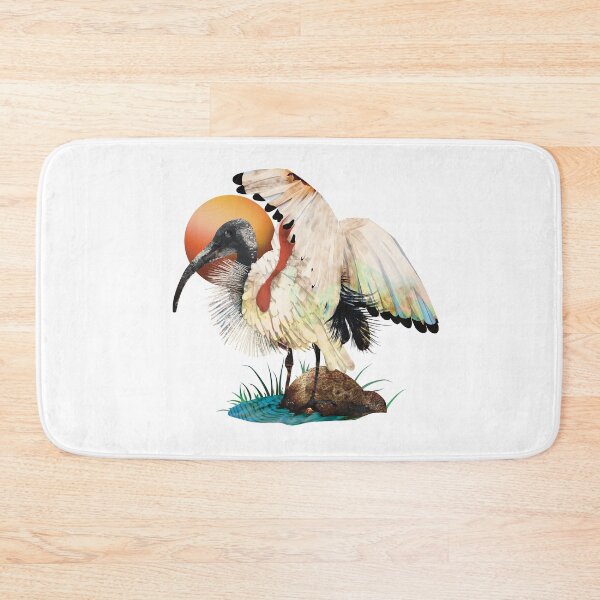 Item preview, Australian White Ibis Bird Bin Chicken designed and sold by Karin Taylor.