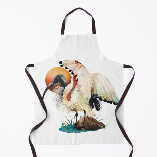 Item preview, Australian White Ibis Bird Bin Chicken designed and sold by Karin Taylor.