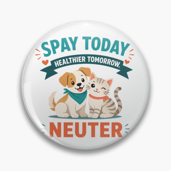 Item preview, Spay Today Healthier Tomorrow designed and sold by PunchDrop.