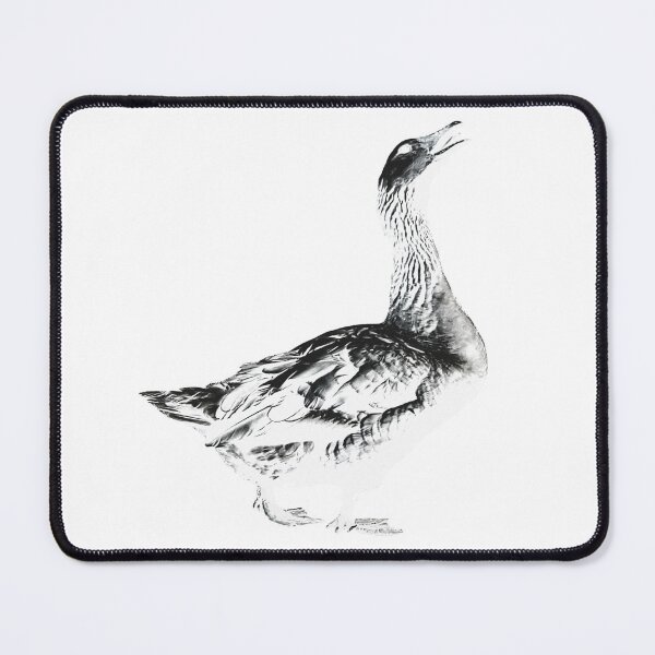 Item preview, Washed Out Honking Goose Monochrome Art | Worn Wild designed and sold by Inkversed.
