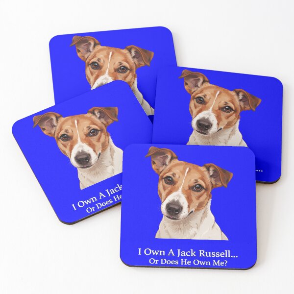 Item preview, Jack Russell Dog Owner I Own A Jack Russell Or Does He Own Me? Dog Owner Art Design designed and sold by fantasticdesign.