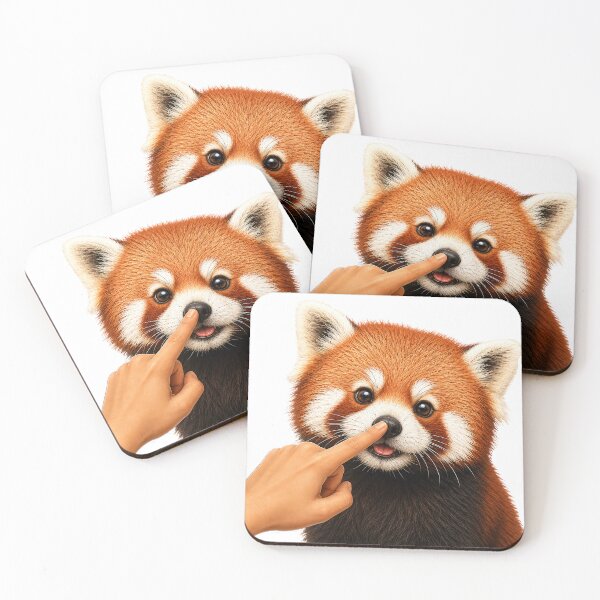 Item preview, ⭐ BOOP THE SNOOT COLLECTION ⭐ – RED PANDA – Every Snoot Deserves a Boop designed and sold by WheelieGdArt.