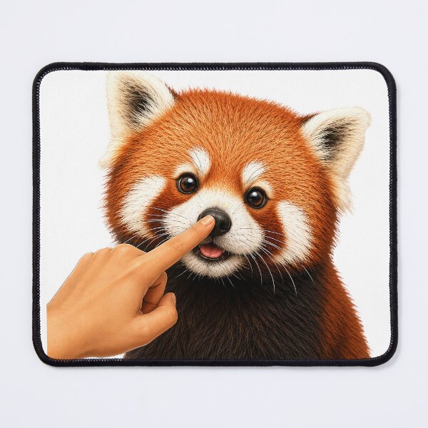 Item preview, ⭐ BOOP THE SNOOT COLLECTION ⭐ – RED PANDA – Every Snoot Deserves a Boop designed and sold by WheelieGdArt.