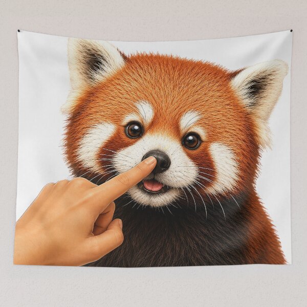 Item preview, ⭐ BOOP THE SNOOT COLLECTION ⭐ – RED PANDA – Every Snoot Deserves a Boop designed and sold by WheelieGdArt.