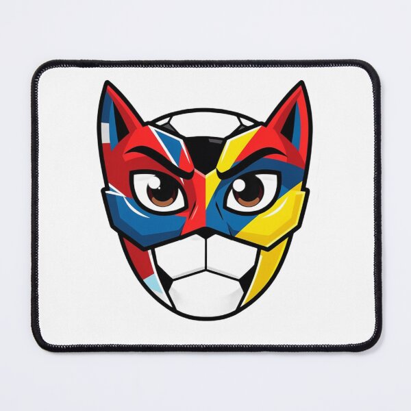Item preview, Cyber Cat | Futuristic Neon Cat Face Graphic Tee designed and sold by Nexahubonline.