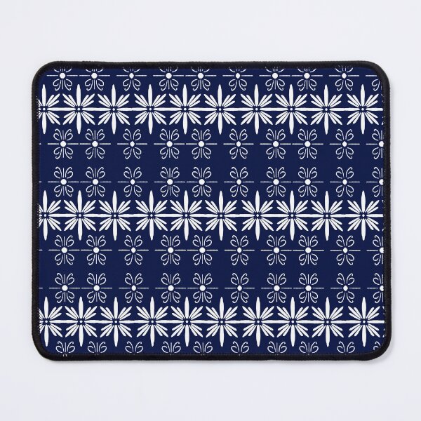 Item preview, Chinoiserie blue and white star inverse designed and sold by Taylorgoodson.