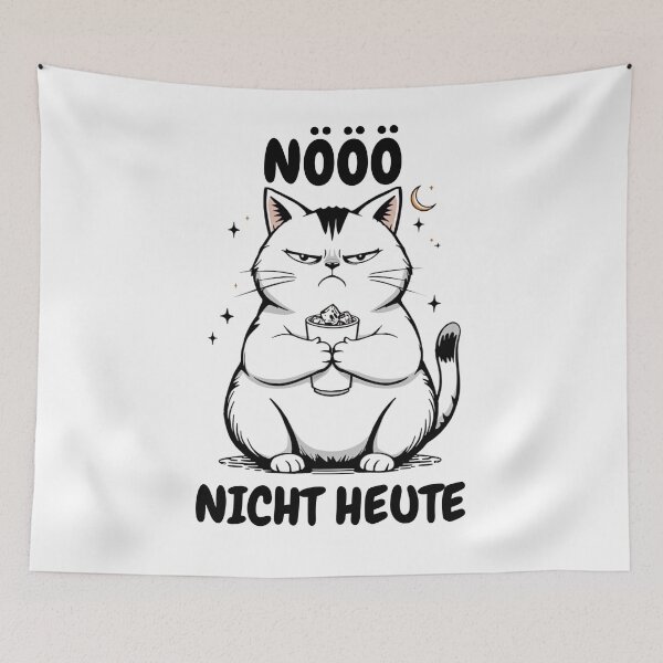 Item preview, Nope, not today, cat – Funny Cat Coffee T-Shirt designed and sold by DragonPrint.
