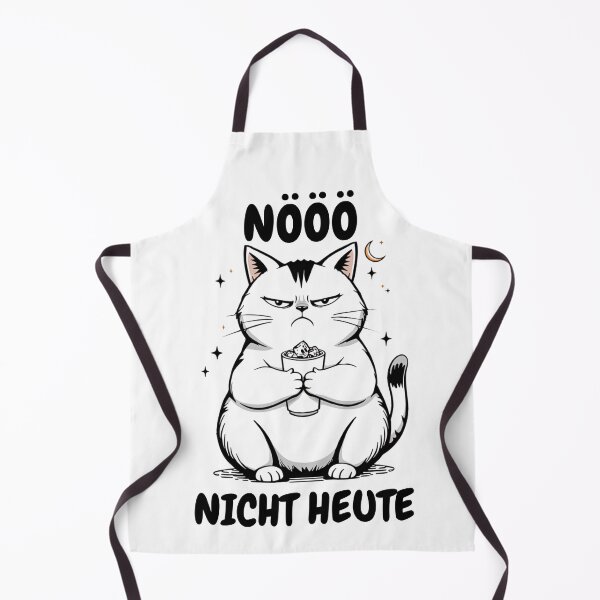 Item preview, Nope, not today, cat – Funny Cat Coffee T-Shirt designed and sold by DragonPrint.