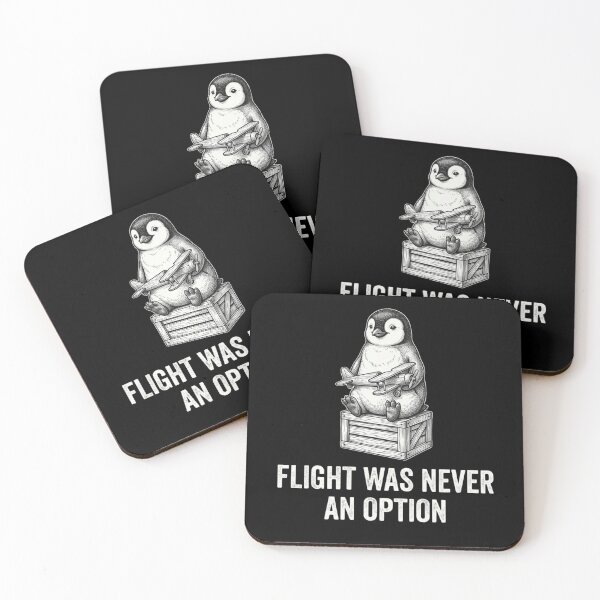 Item preview, Women's Flight Was Never an Option Funny Penguin V-Neck T-Shirt, Penguin Lover Gift, Cute Animal Graphic Tee, Bird Humor Shirt designed and sold by Trendably.