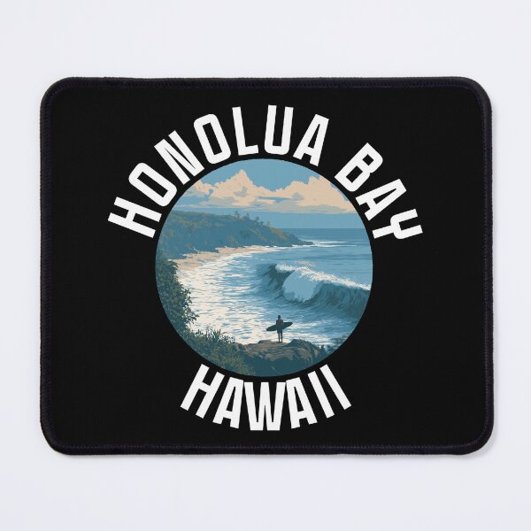 Item preview, Honolua Bay – Hawaii (with White Lettering) designed and sold by VelvetRoom.
