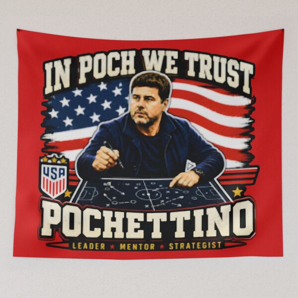 Item preview, mauricio pochettino: In Poch We Trust designed and sold by tayjeffrey61.