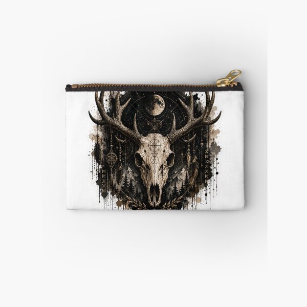 Item preview, Cosmic deer Skull Celestial Night designed and sold by PatternFly.