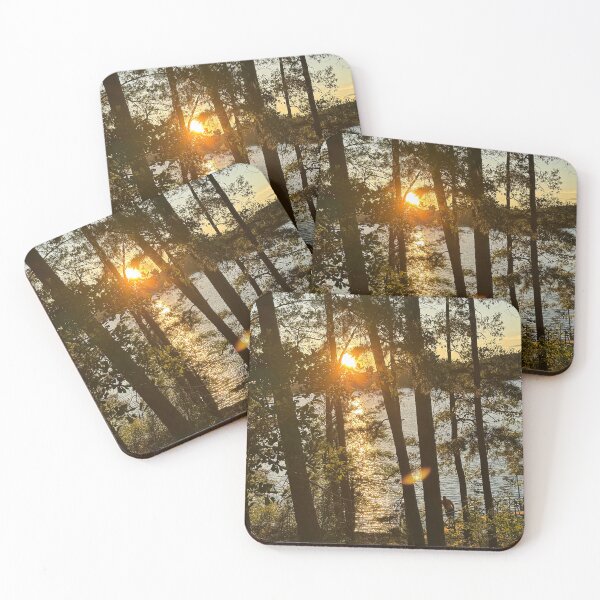 Item preview, Lake Hartwell Sunset Through the Pines designed and sold by Worth the Stay Prints.