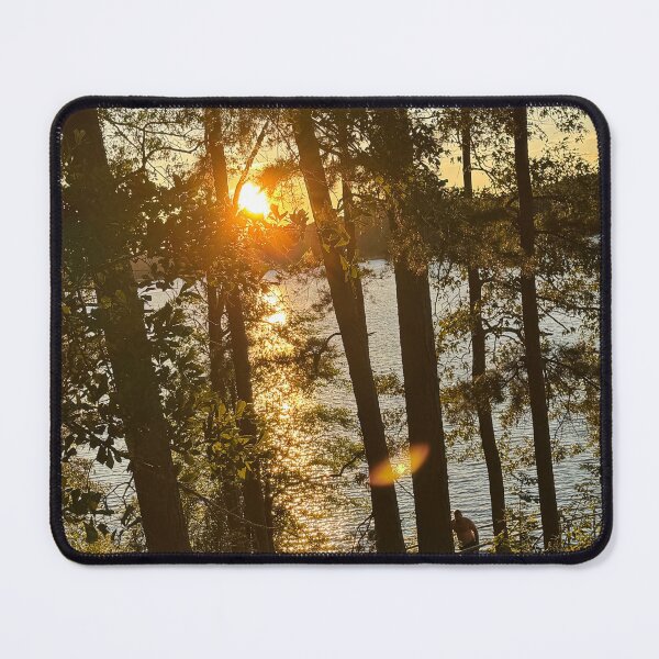 Item preview, Lake Hartwell Sunset Through the Pines designed and sold by Worth the Stay Prints.