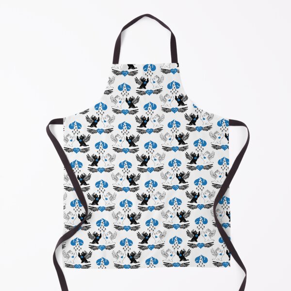 Item preview, Black & White Angel Dogs with Broken Hearts designed and sold by Digitalmyth's Designs.