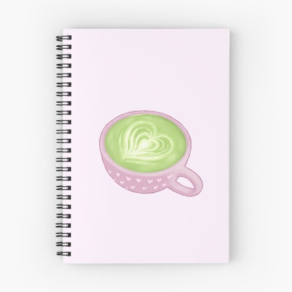 Item preview, matcha heart latte cup designed and sold by Kayochine.