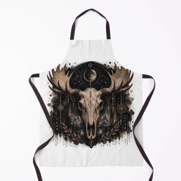 Item preview, Cosmic moose Skull Celestial Night designed and sold by PatternFly.