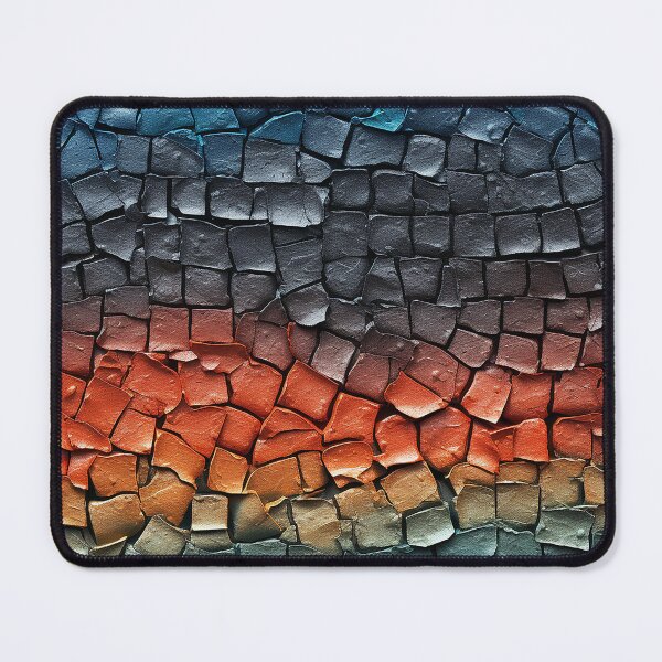 Item preview, Horizontal Banded Chunk Mosaic Seamless Photo Texture designed and sold by DigitaICraft.