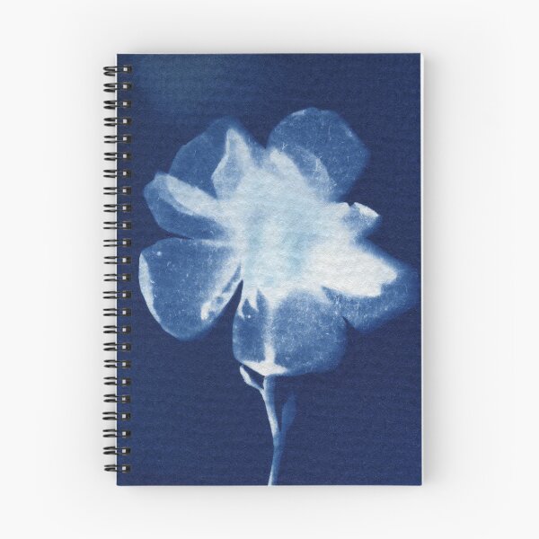 Item preview, Rose Cyanotype flower designed and sold by klairehumanoid.
